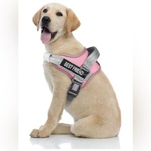 AUROTH No Pull Dog Harness, Pink size Medium -New
